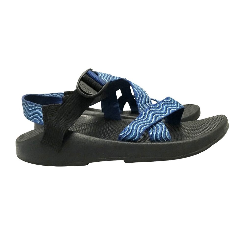 CHACO Men 10 Blue Sport Sandal Waterproof Vibram Sole